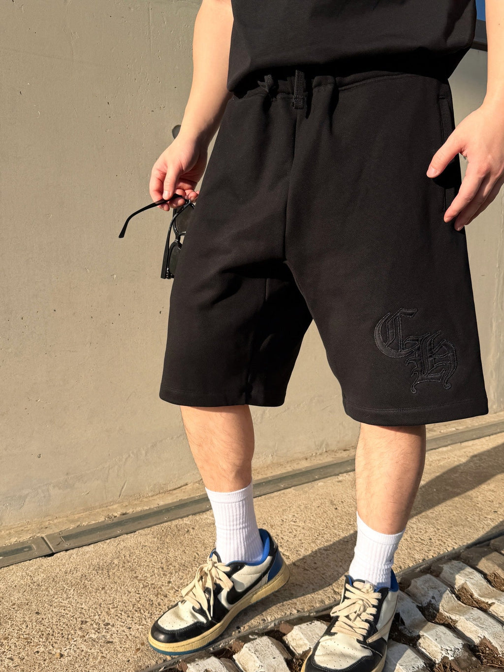 2026 New GS Logo Embroidered Shorts (BB755-B10)