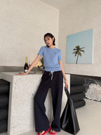2026 Women’s GS Embroidered Casual Trousers  (FF727)