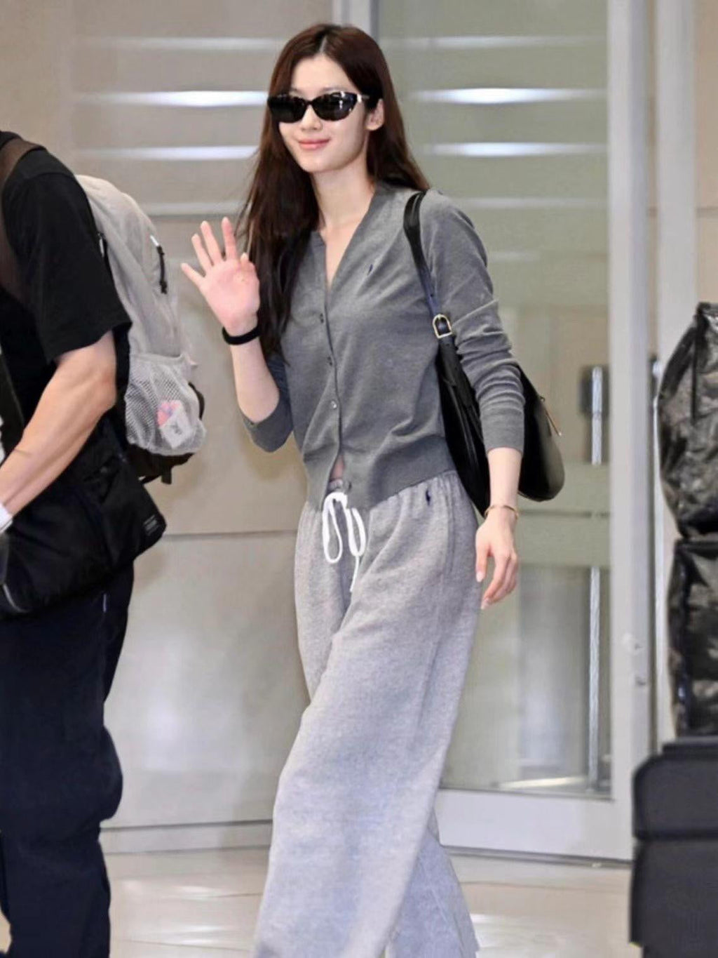 2026 Women’s GS Embroidered Casual Trousers  (FF727)