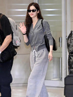 2026 Women’s GS Embroidered Casual Trousers  (FF727)