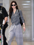 2026 Women’s GS Embroidered Casual Trousers  (FF727)