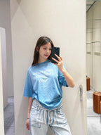 2026 New GS Spray-Printed Distressed Logo Short-Sleeved Shirt (CC928-A15)