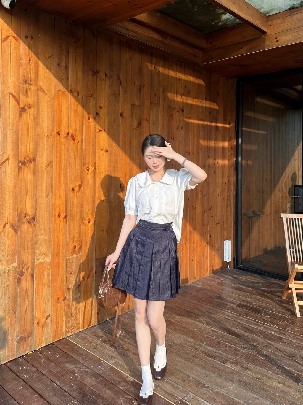 2026 Women’s GS Pleated Mini Skirt (DD106)