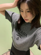2026 Women’s GS Embroidered Cropped Jumper (FF734)