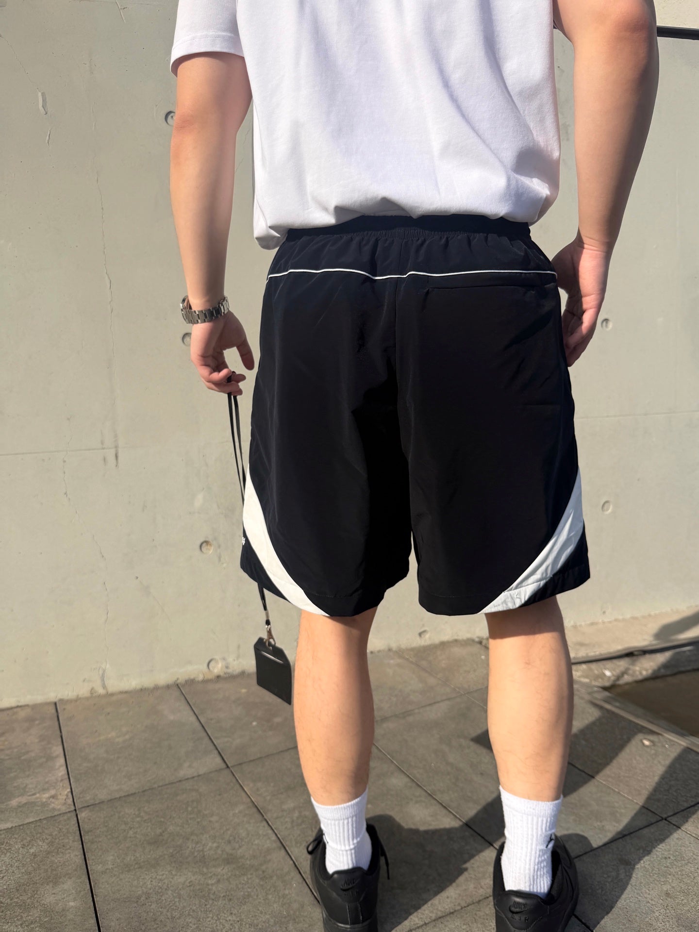 2026 New GS Embroidered Logo Shorts (BB832-A90)