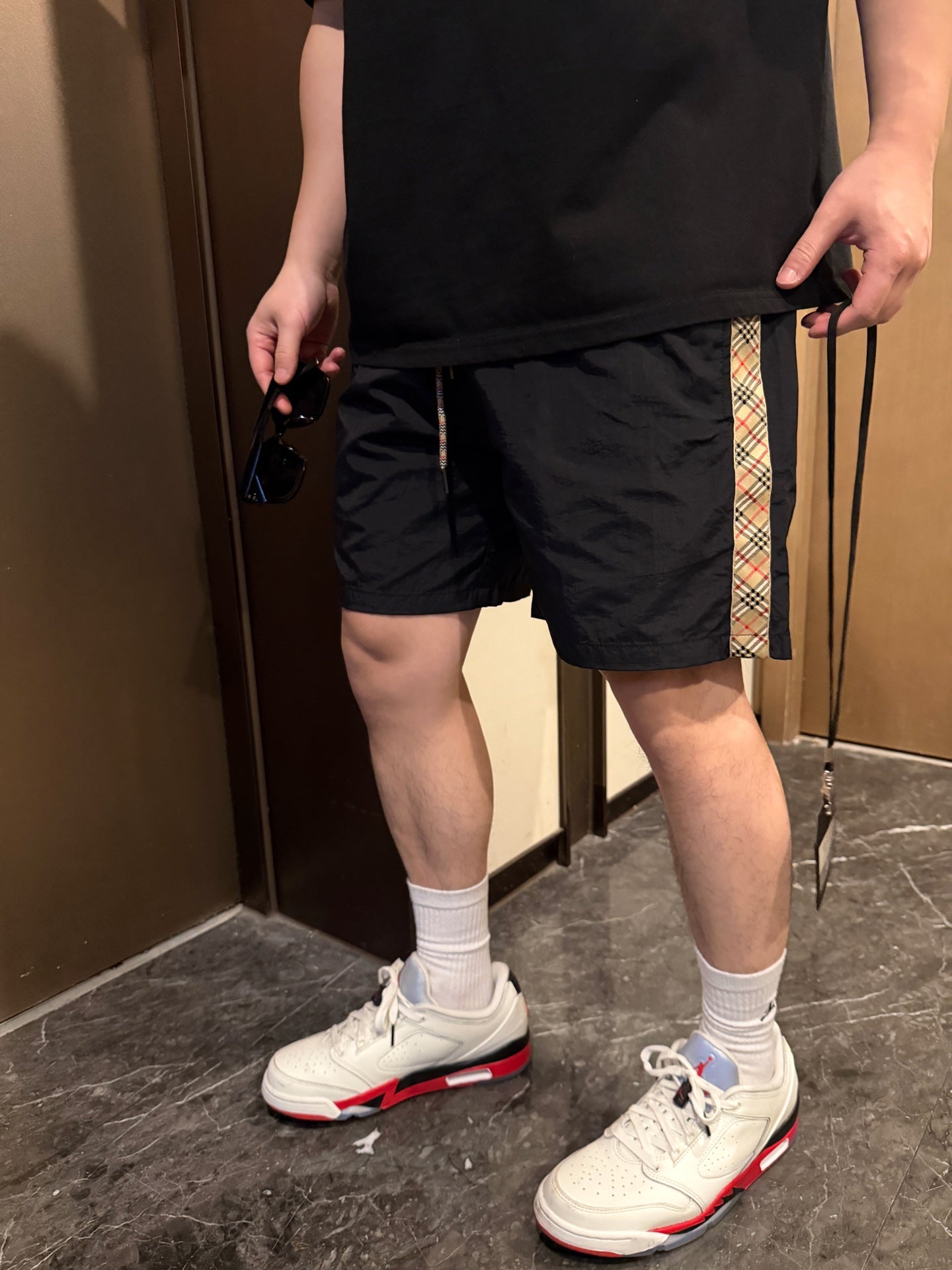 2026 New GS Checked Shorts (BB833-A50)