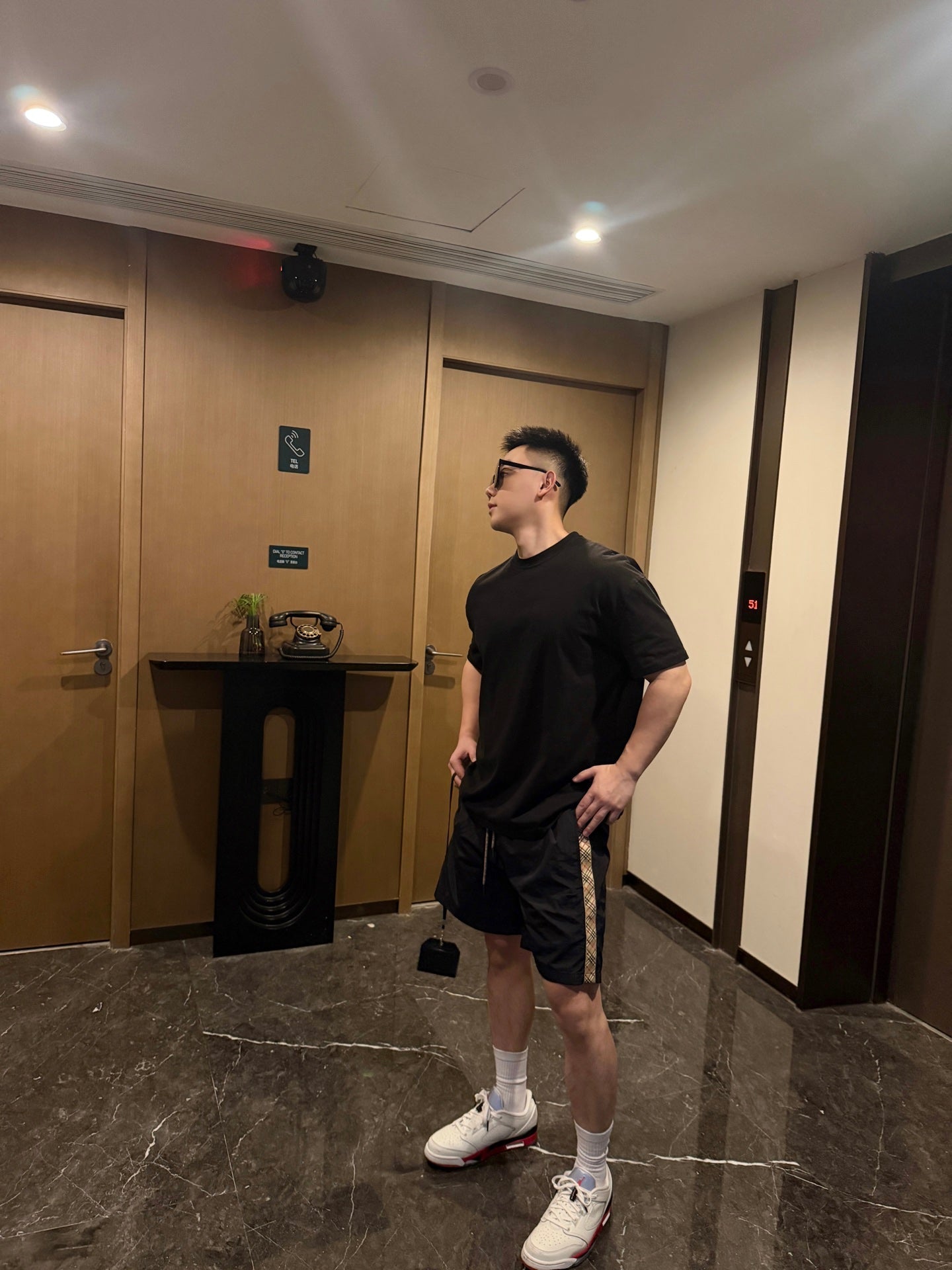 2026 New GS Checked Shorts (BB833-A50)