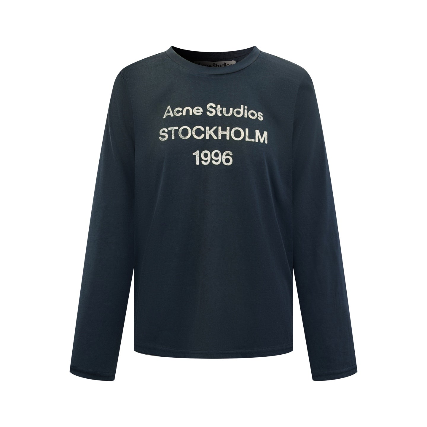 2026 New GS Long-Sleeved T-Shirt with Distressed Printed Logo (CC975-A40)