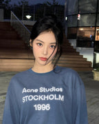 2026 New GS Long-Sleeved T-Shirt with Distressed Printed Logo (CC975-A40)