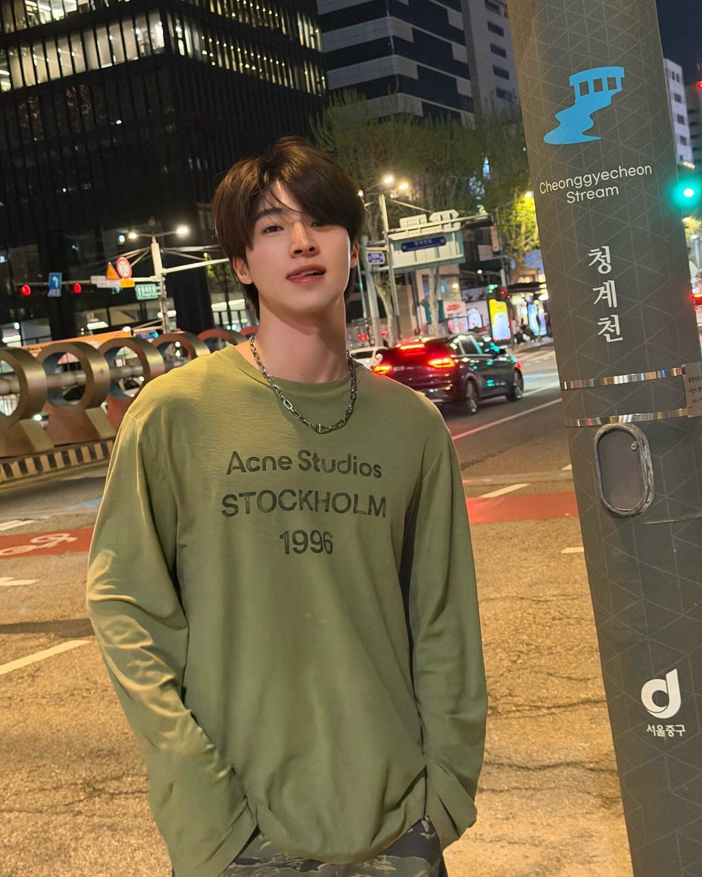 2026 New GS Long-Sleeved T-Shirt with Distressed Printed Logo (CC975-A40)