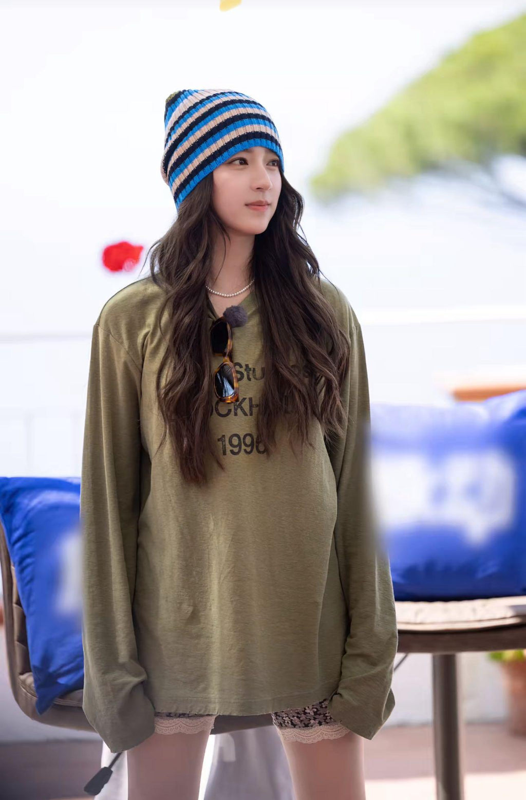 2026 New GS Long-Sleeved T-Shirt with Distressed Printed Logo (CC975-A40)