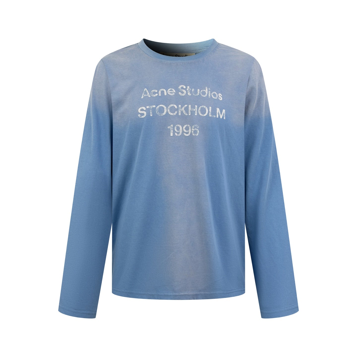 2026 New GS Long-Sleeved T-Shirt with Distressed Printed Logo (CC975-A40)