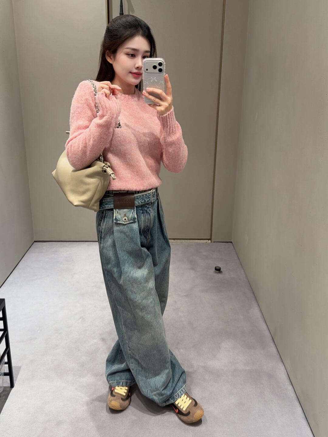 2026 Women’s GS Leather Jeans (EE404)