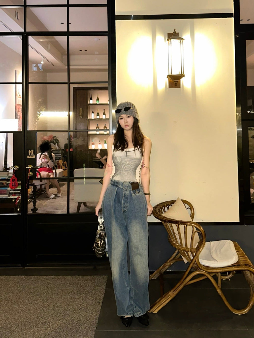 2026 Women’s GS Leather Jeans (EE404)