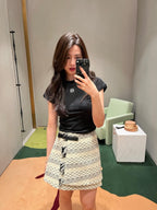 2026 Women’s GS Embroidered Short-Sleeved Top (EE412)