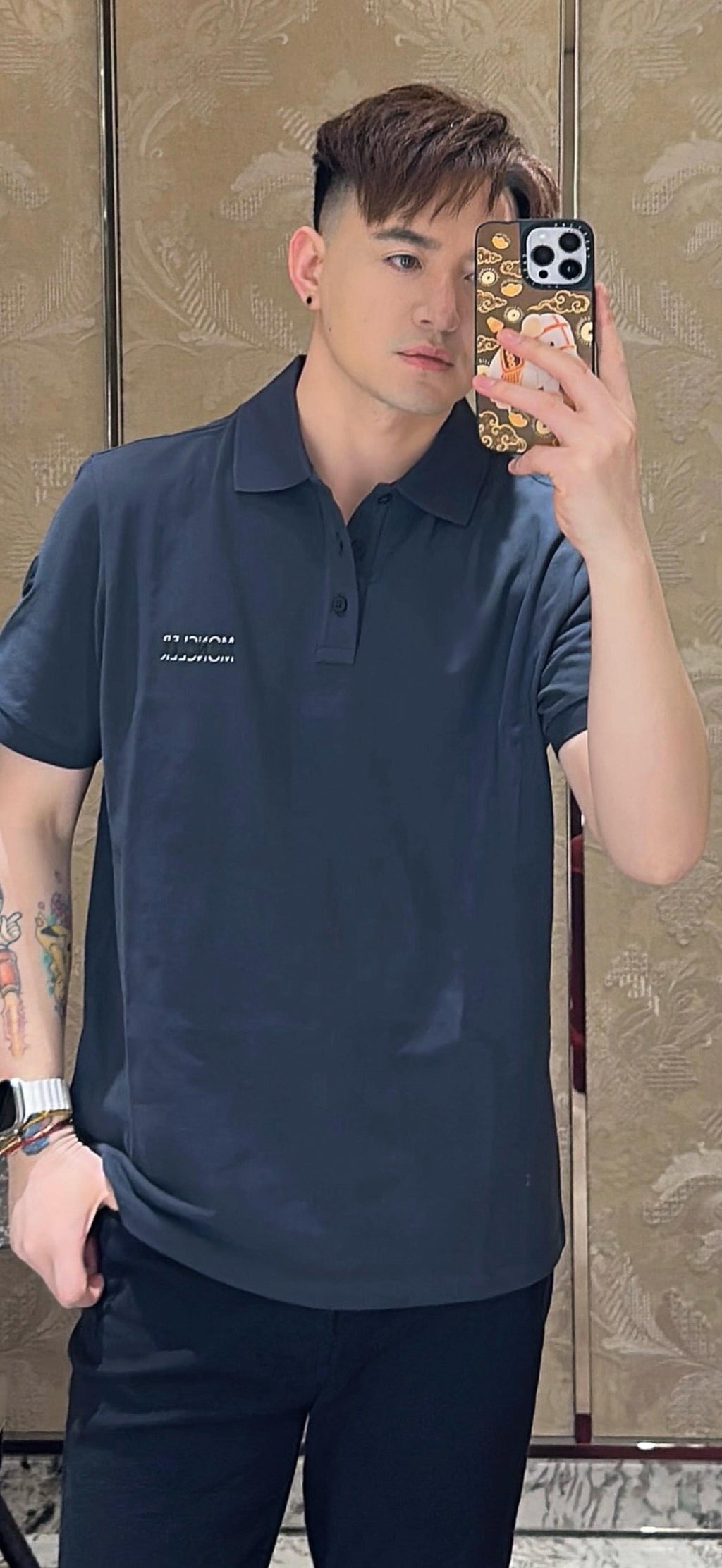 2026 New GS Logo Print Polo Shirt (BB758-A40)