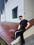 2026 New GS Embroidered Logo Trousers (BB811-B45)