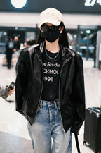 2026 Women’s GS Short-Sleeved T-Shirt with Screen-Printed Distressed Logo (FF731)