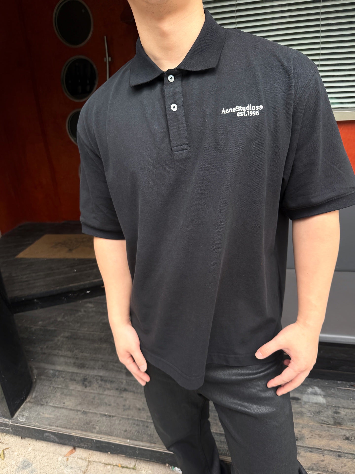 2026 New GS Embroidered Logo Polo Shirt (AA559-A35)