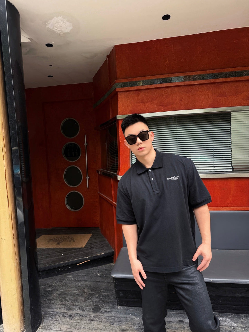 2026 New GS Embroidered Logo Polo Shirt (AA559-A35)
