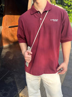 2026 New GS Embroidered Logo Polo Shirt (AA559-A35)