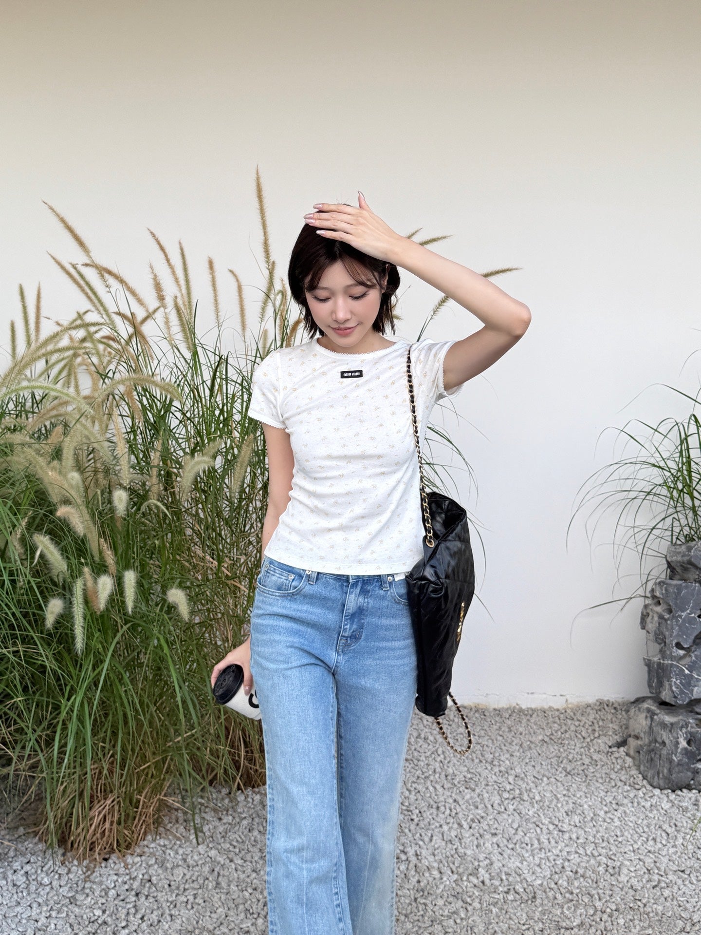 2026 Women’s GS Floral Short-Sleeved T-Shirt (FF745)