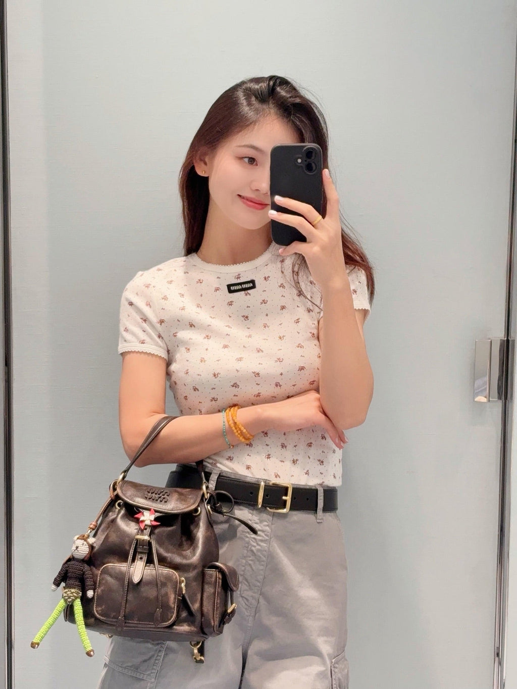 2026 Women’s GS Floral Short-Sleeved T-Shirt (FF745)