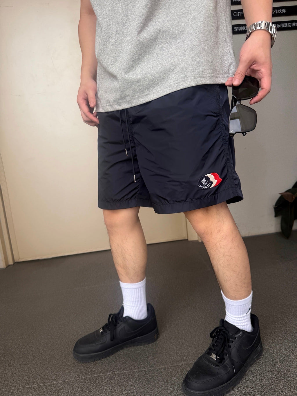 2026 New GS Patch Logo Shorts (BB829-A40)
