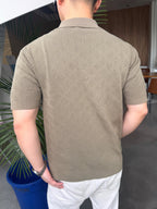 2026 New GS All-Over Print Mesh Polo Shirt (AA601-A90)