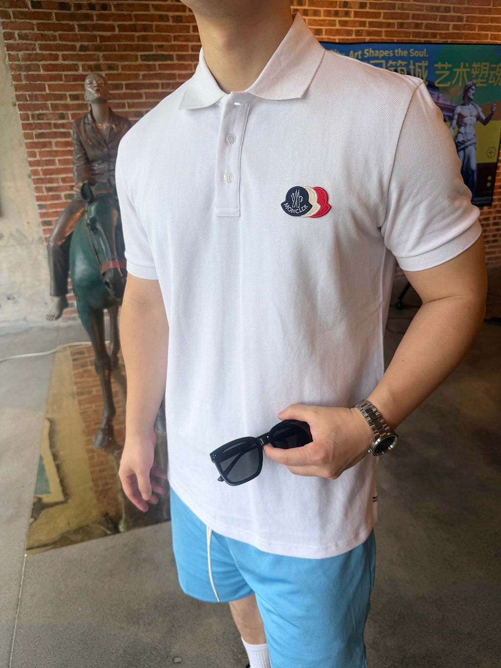 2026 New GS Patch Logo Polo Shirt (BB835-A35)