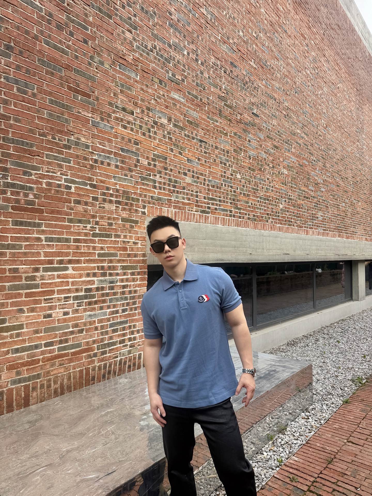 2026 New GS Patch Logo Polo Shirt (BB835-A35)