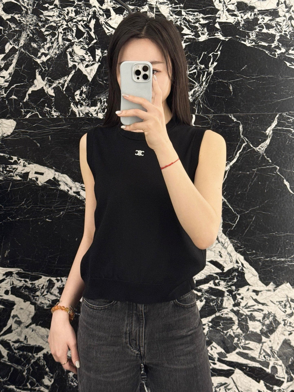 2026 Women's GS Logo Embroidered Sweater Vest (DD111)