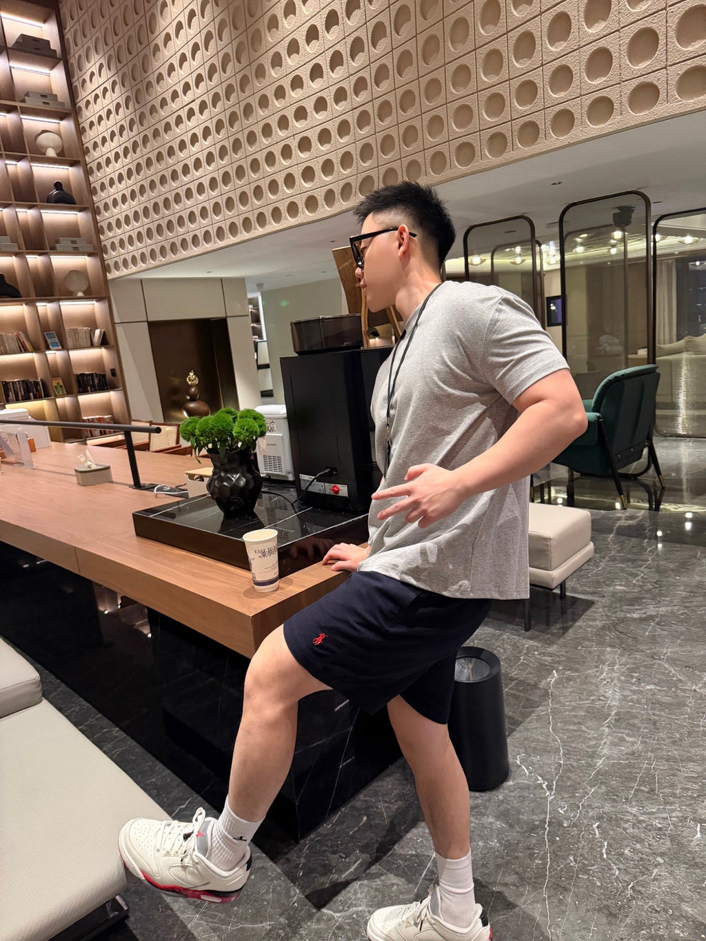 2026 New GS Checked Shorts (CC980-A50)
