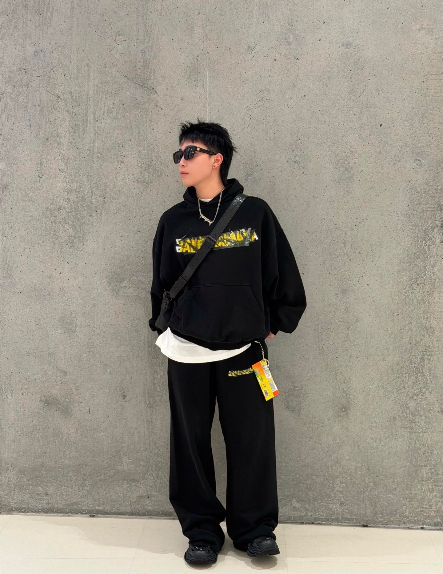 2026 New GS Tape Graffiti Trousers (CC973-B25)