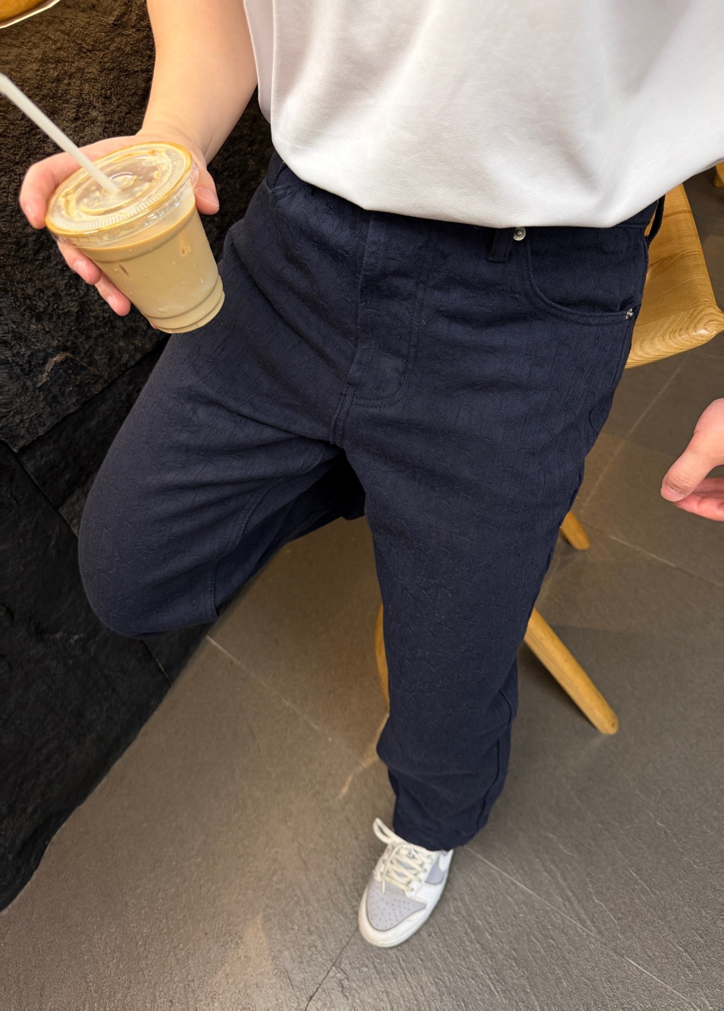2026 New Style GS Logo All-Over Print Jeans (AA606-B75)