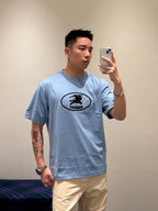 2026 New GS Checked Rider Emblem Short-Sleeved T-Shirt (AA599-A15)