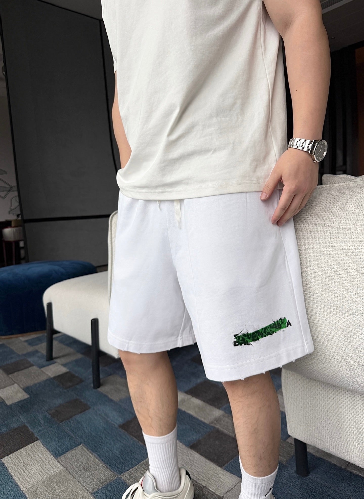 2026 New GS Tape Graffiti Shorts (CC986-A60)