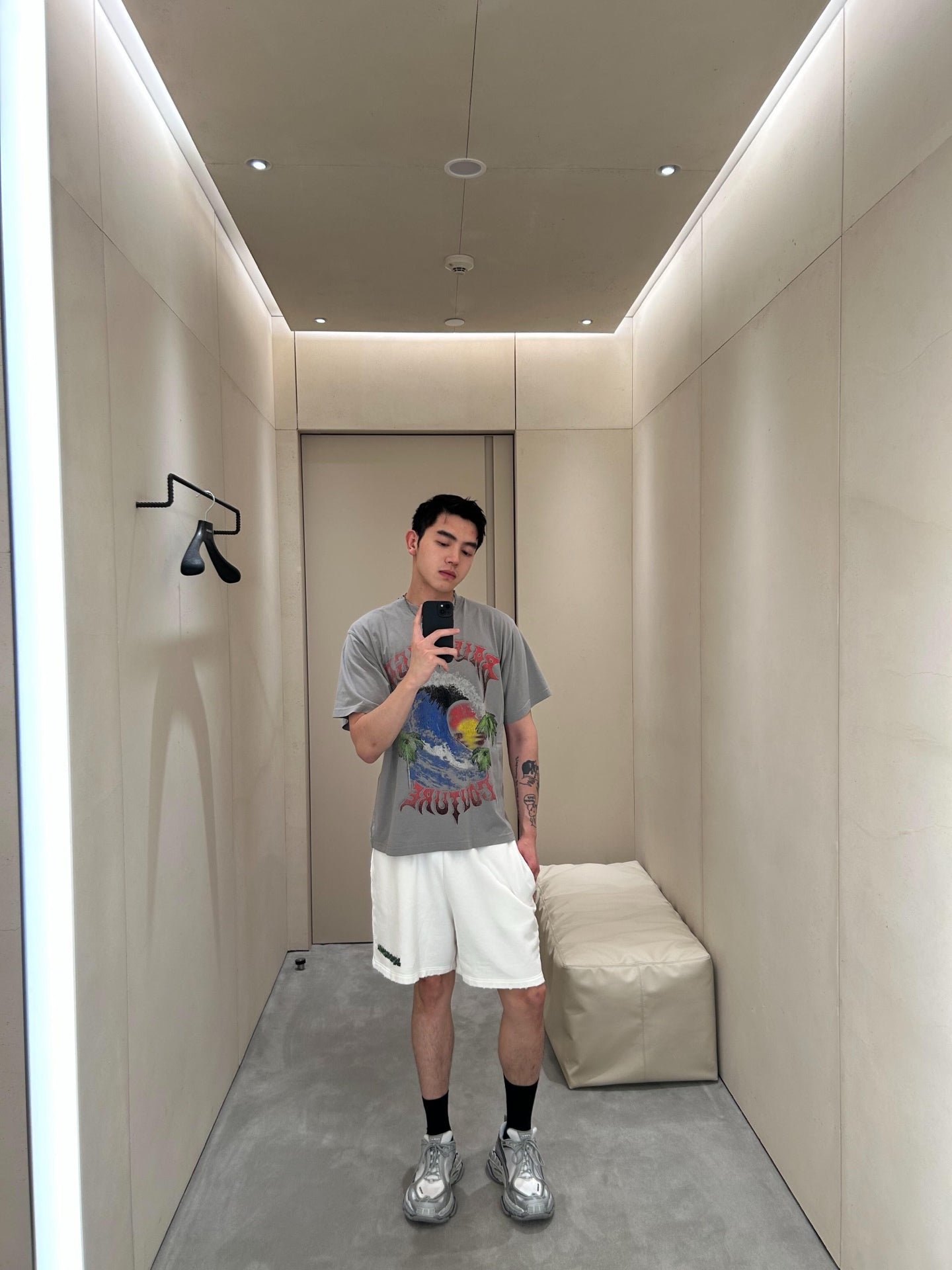 2026 New GS Tape Graffiti Shorts (CC986-A60)