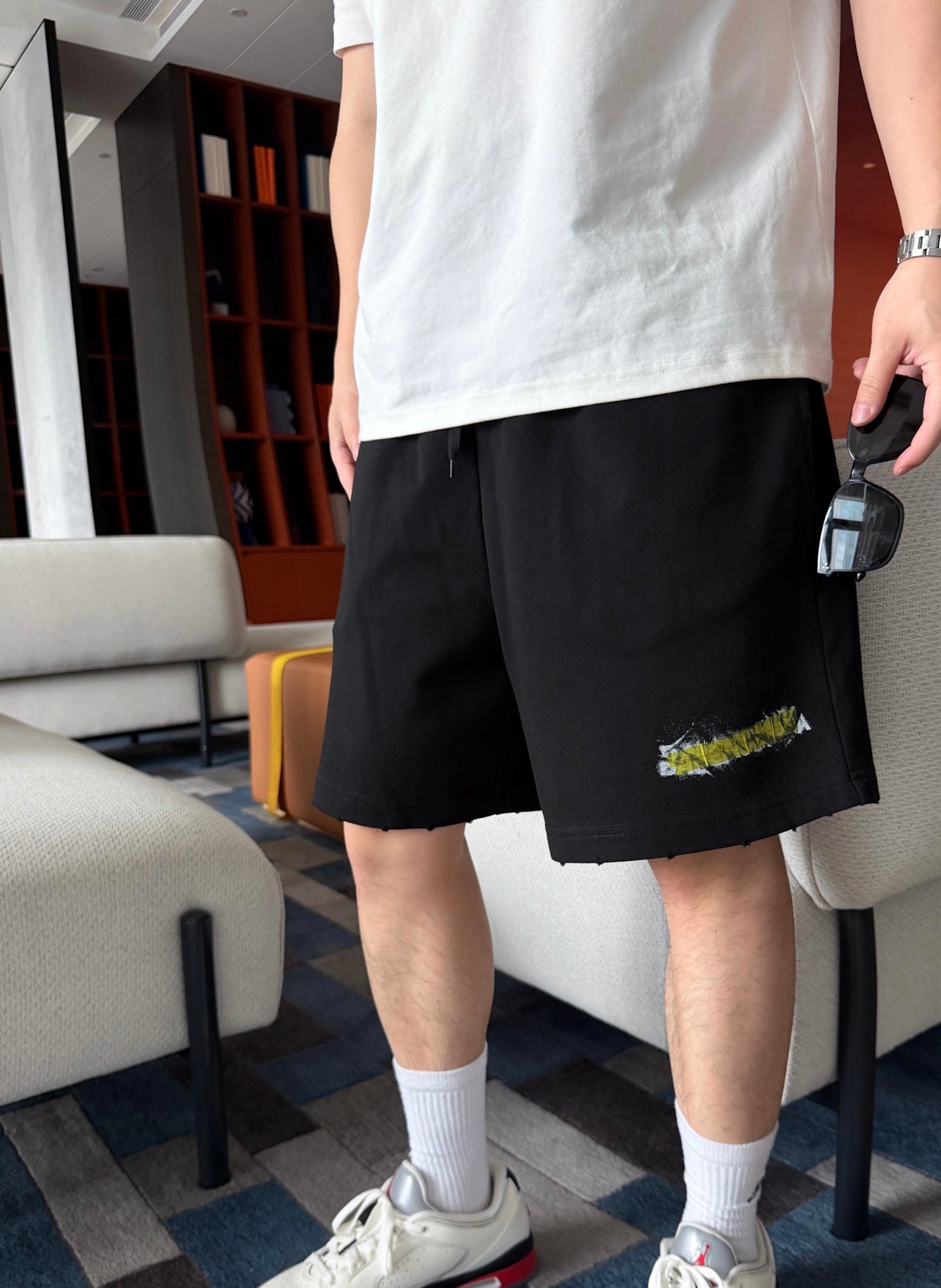 2026 New GS Tape Graffiti Shorts (CC986-A60)