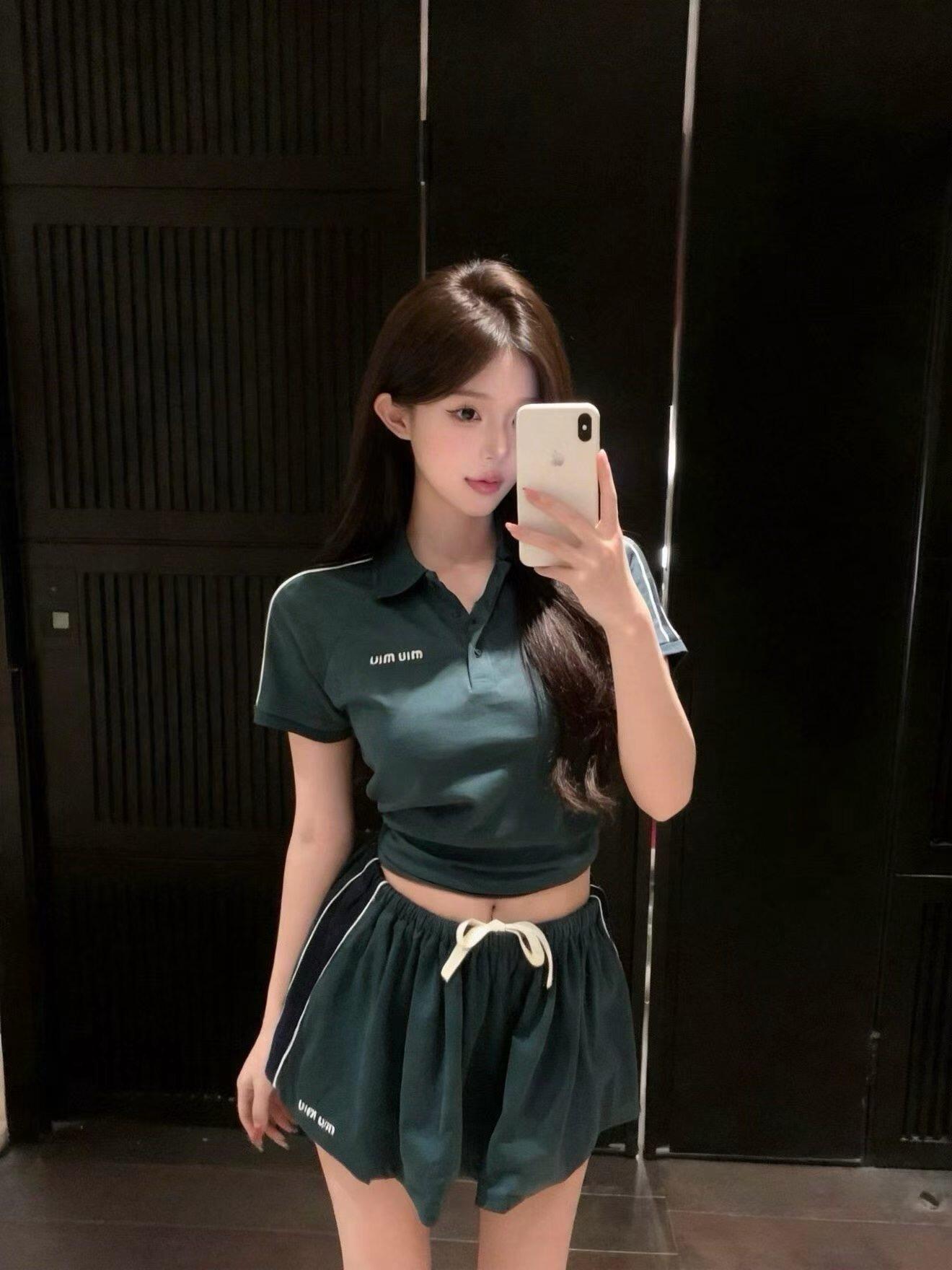 2026 Women’s GS Logo Embroidered Skirt (FF703)