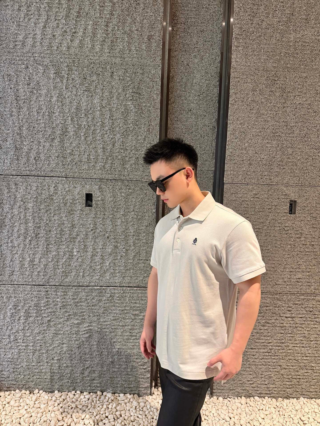 2026 New GS Embroidered Logo Polo Shirt (BB852-A40)