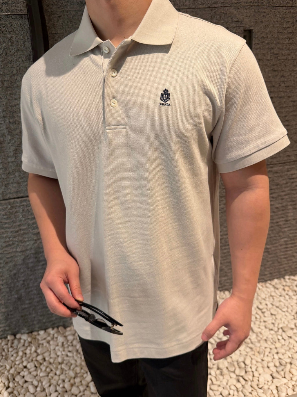 2026 New GS Embroidered Logo Polo Shirt (BB852-A40)