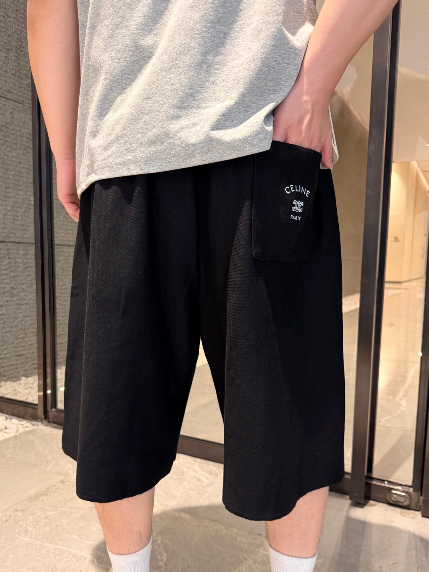 2026 New GS Embroidered Shorts (BB857-A45)