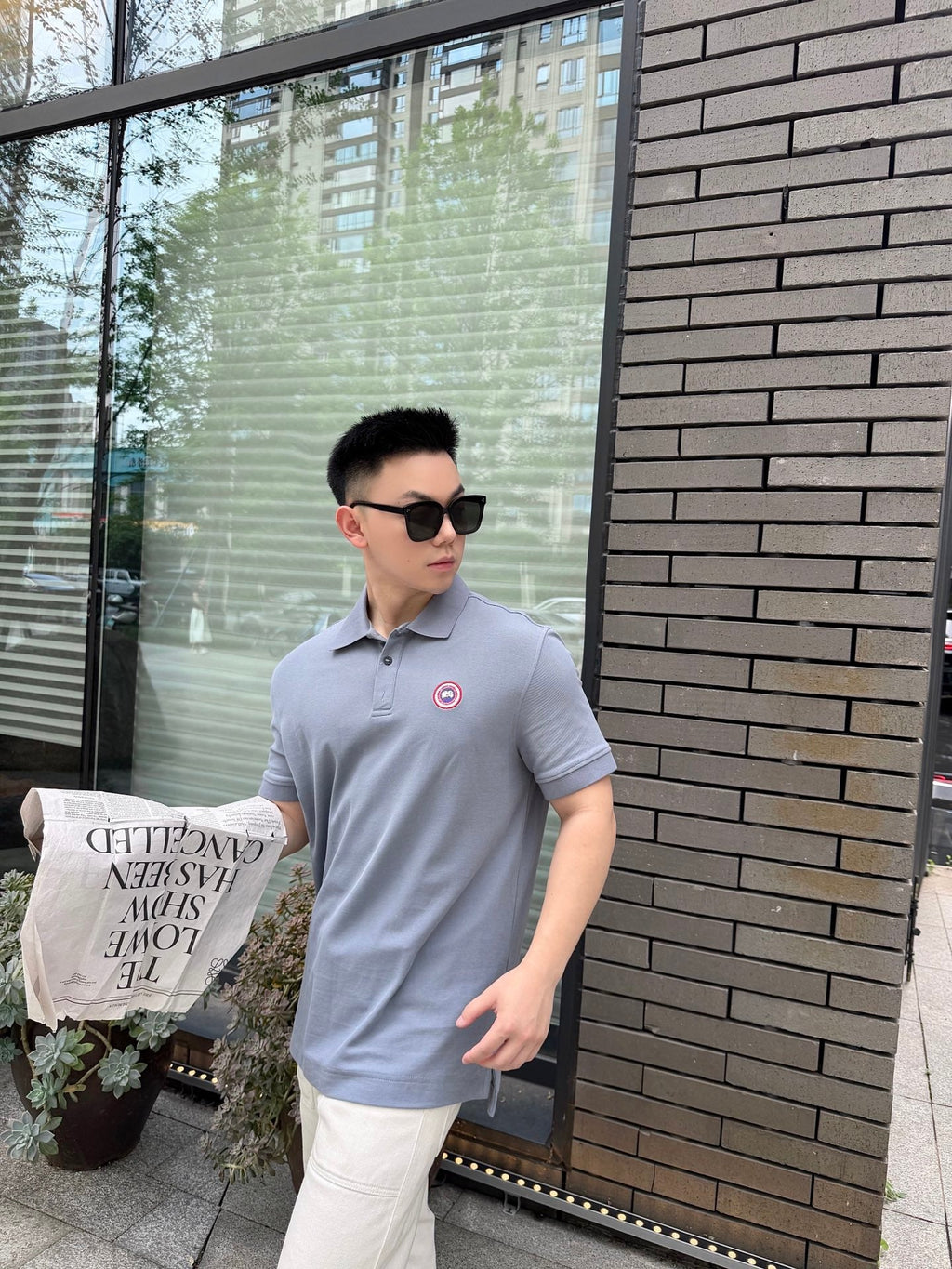 2026 New GS Logo Polo Shirt (BB821-A35)