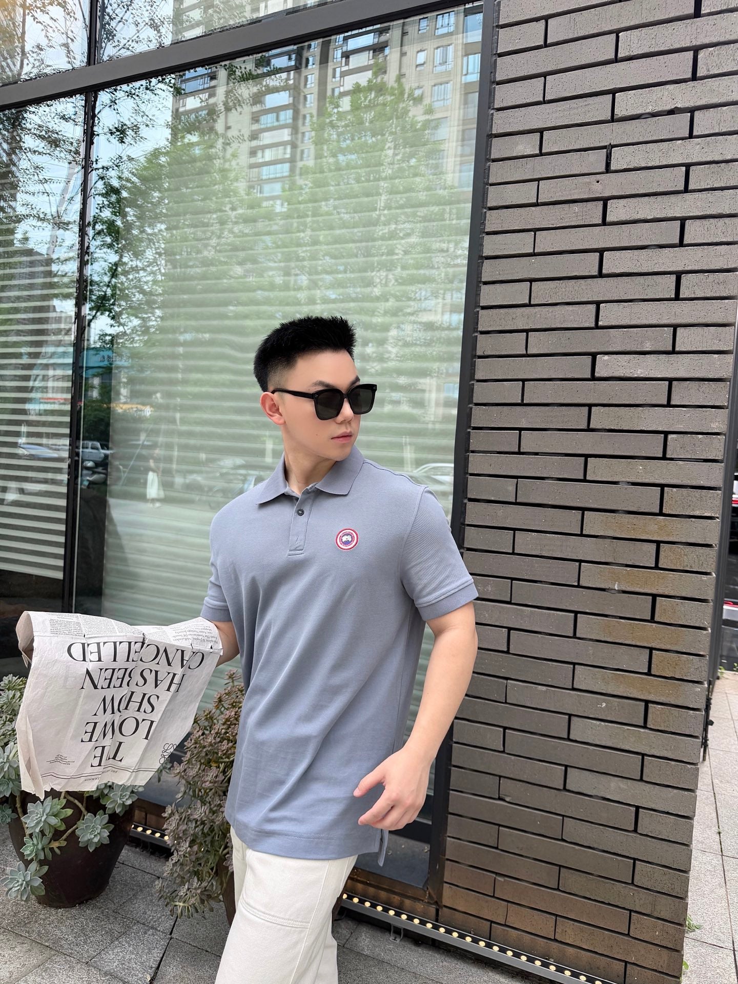 2026 New GS Logo Polo Shirt (BB821-A35)