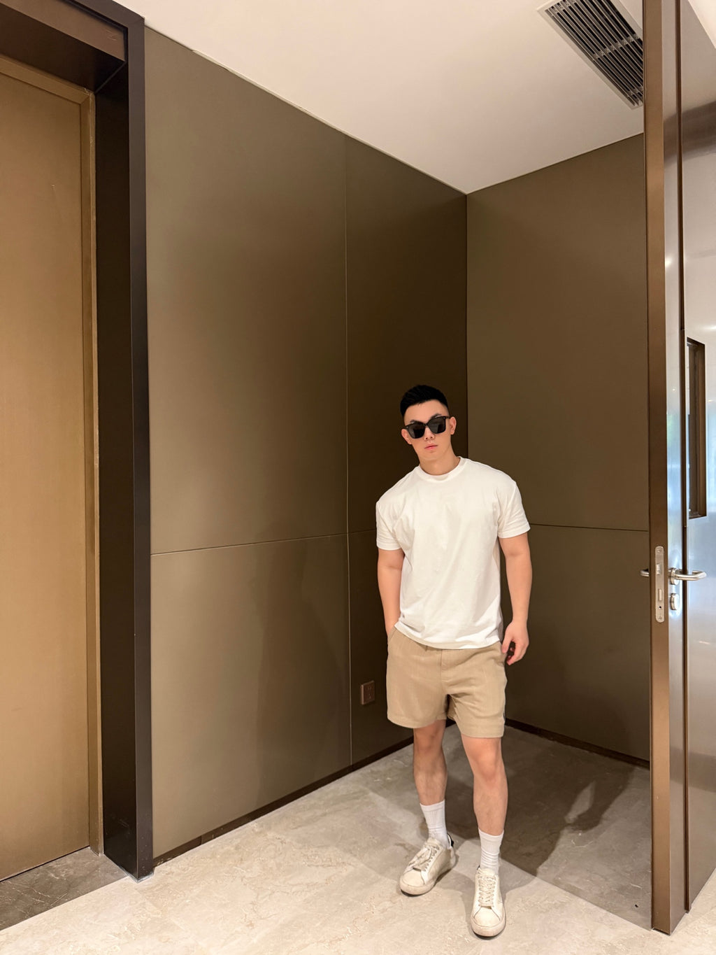 2026 New GS Checked Shorts (CC980-A50)