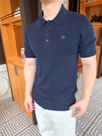 2026 New GS Embroidered Logo Polo Neck Knit Top (AA598-A60)