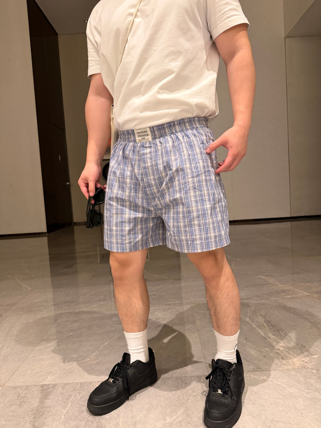 2026 New GS Embroidered Linen Shorts (CC970-A35)