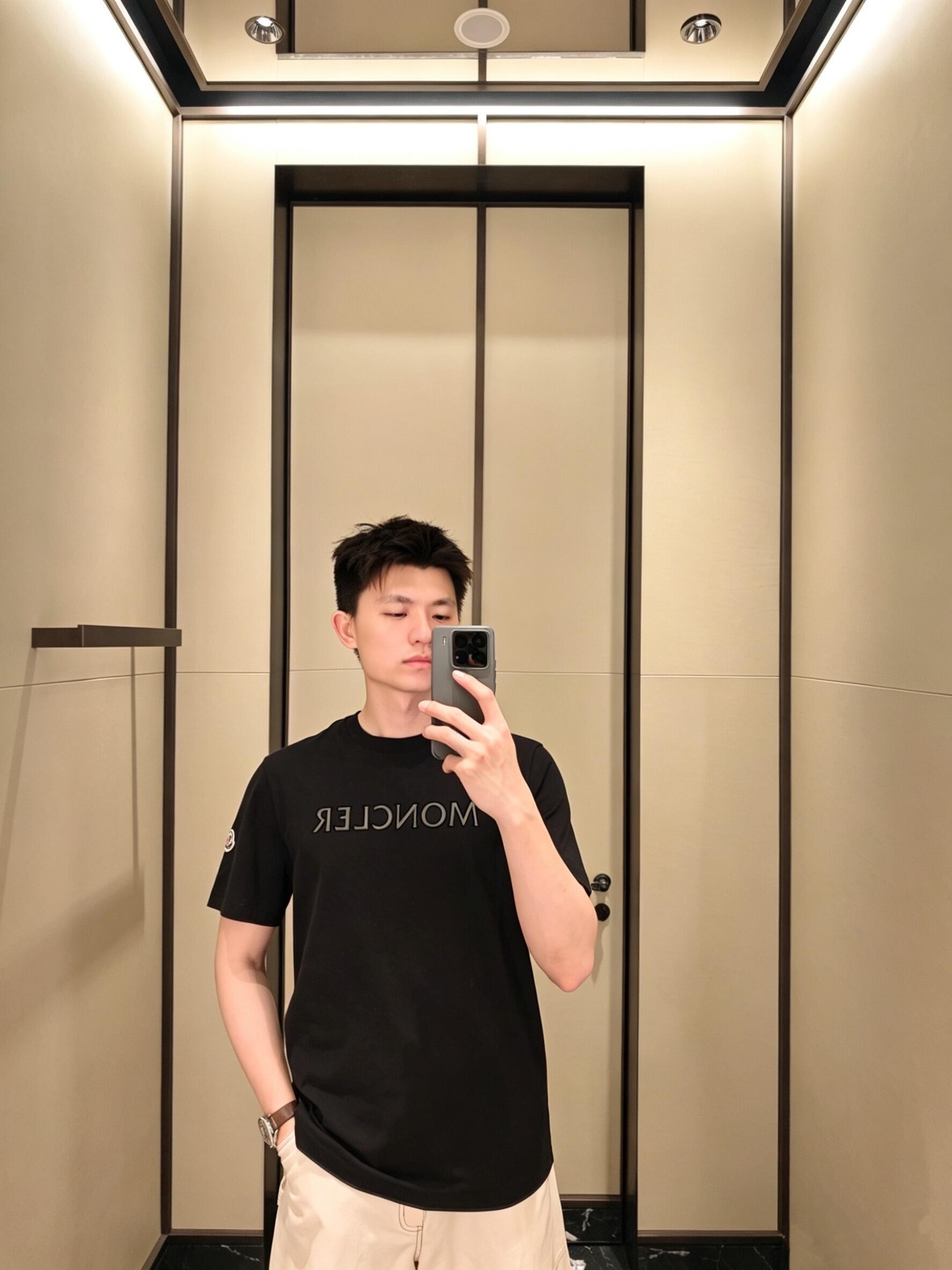 2026 New GS Logo Print Short-Sleeved T-Shirt (BB868-A10)