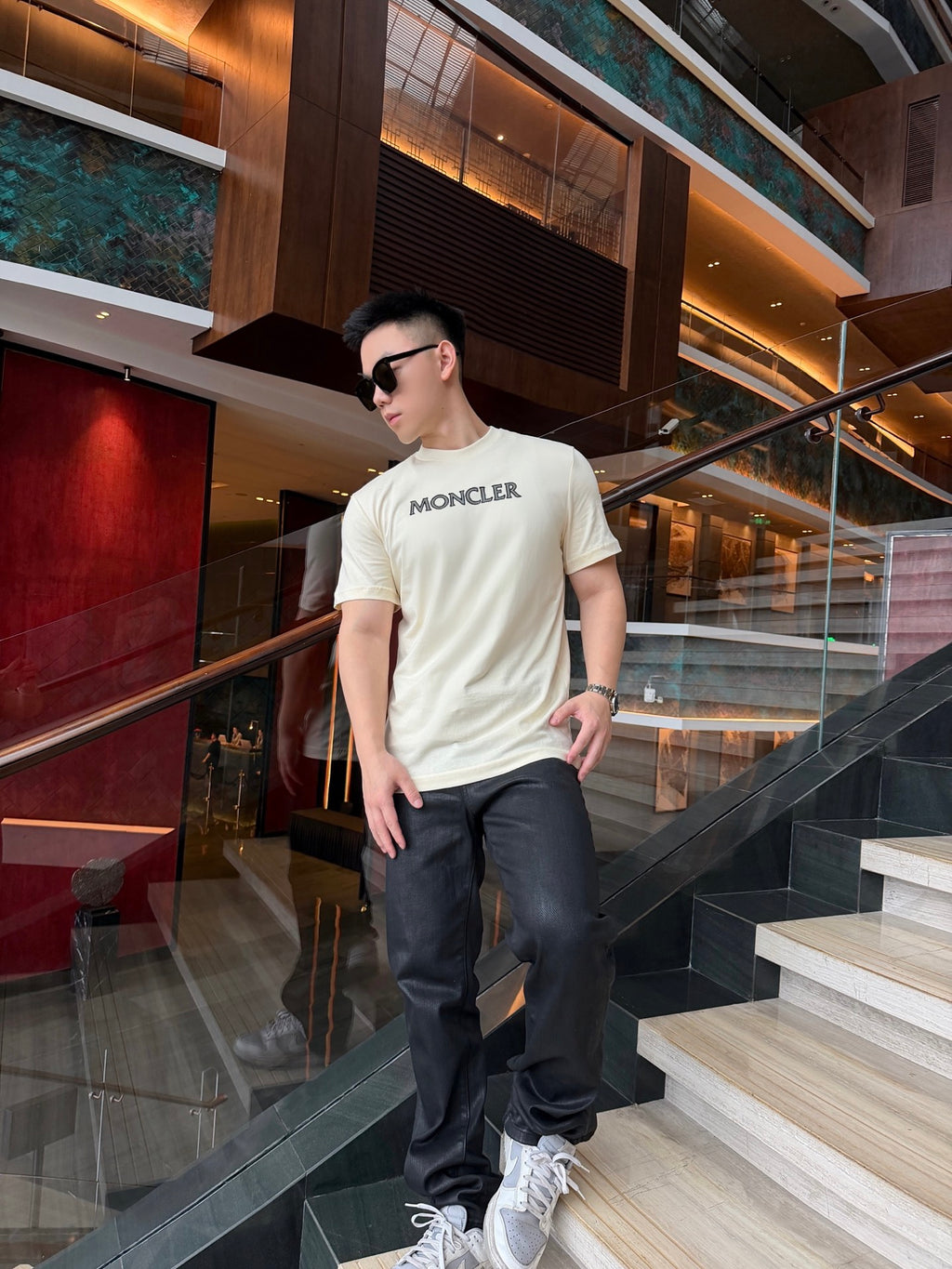 2026 New GS Logo Print Short-Sleeved T-Shirt (BB868-A10)